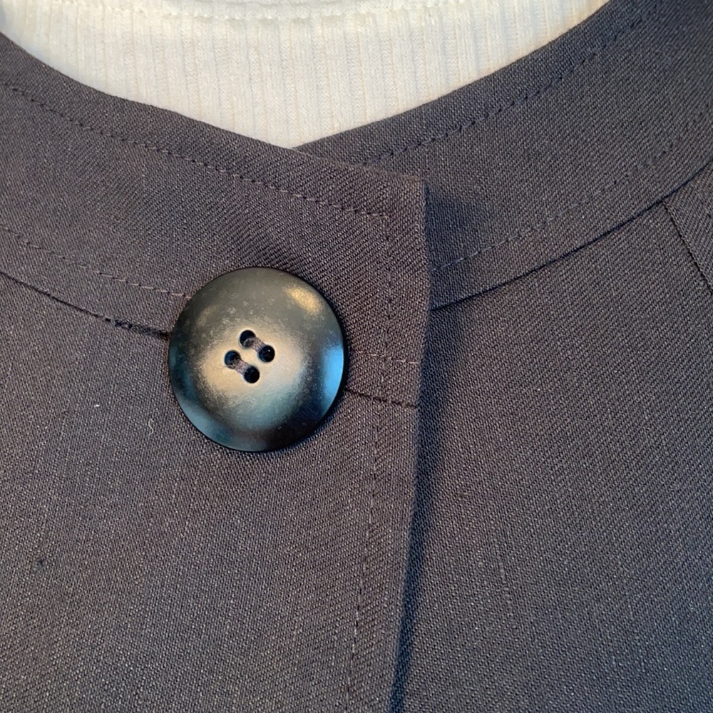 Talbots Single Button Black Jacket - image 5